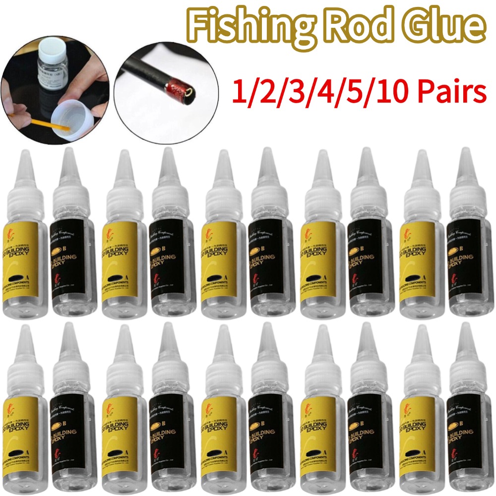 Fishing Rod Repair Kit - 2 шт., клей для удочки, эпоксидная