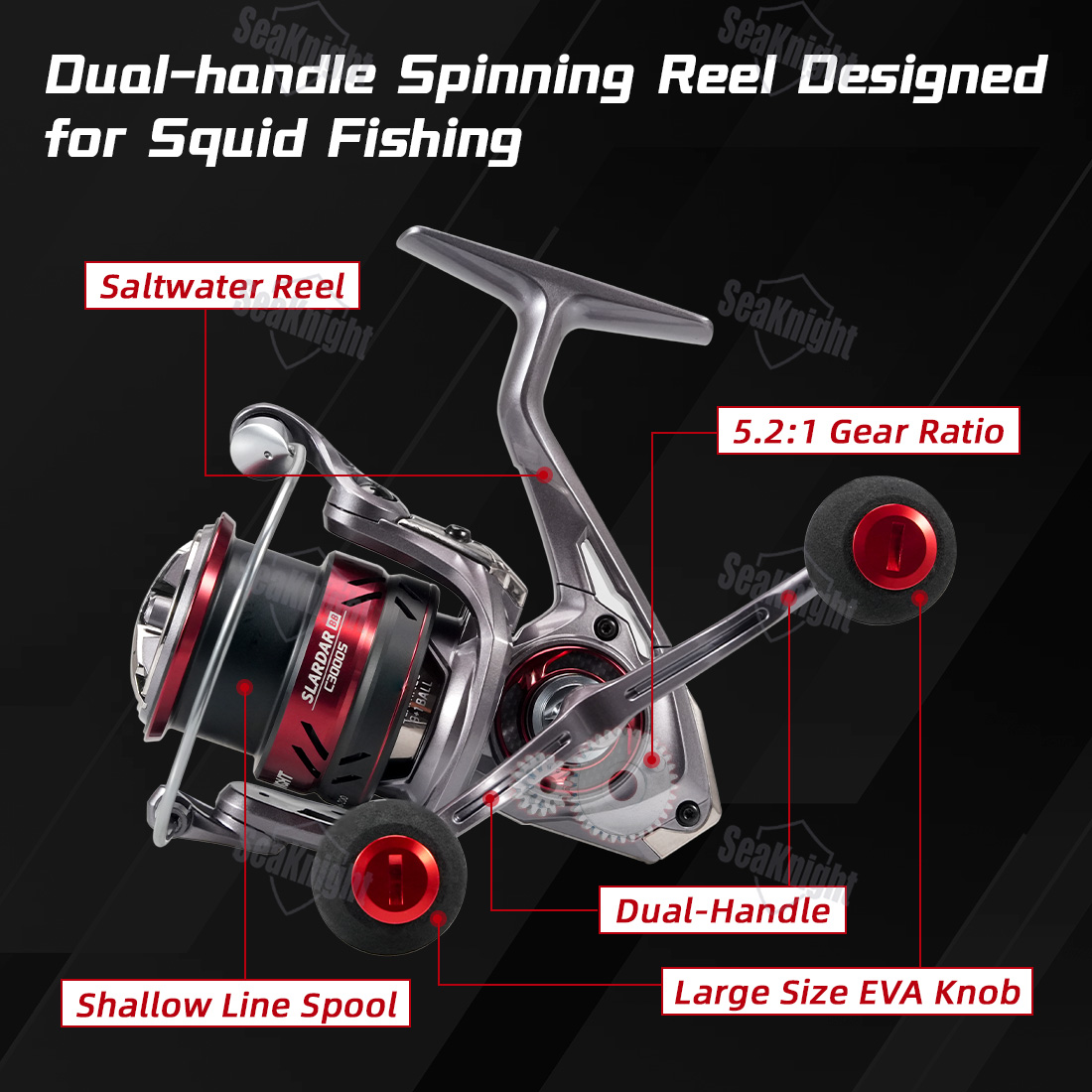 Катушка спиннинговая SeaKnight – обзор и цена Daiwa Reel Fuego