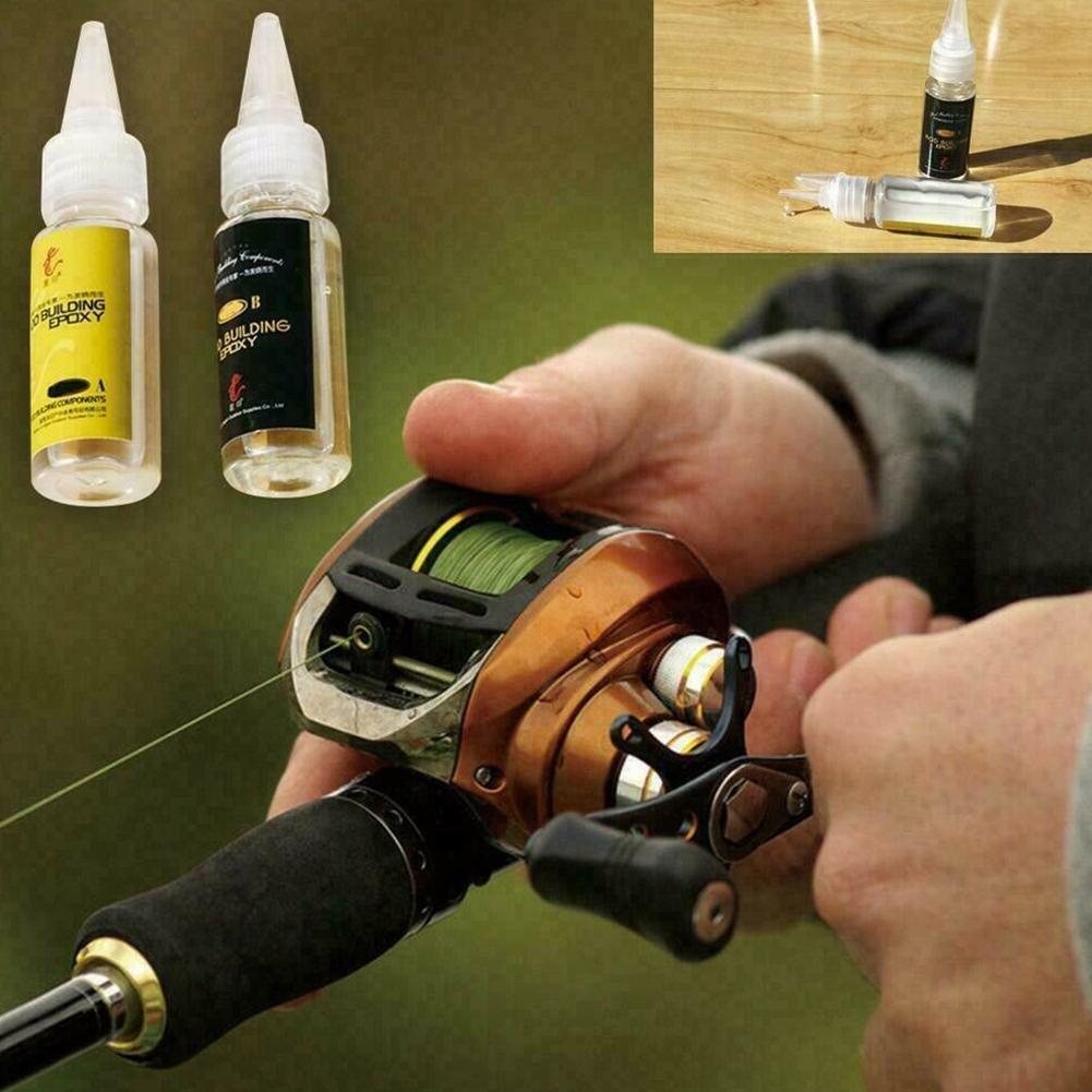 2 шт., клей для удочки, эпокси – обзор и цена Fishing Rod Repair Kit